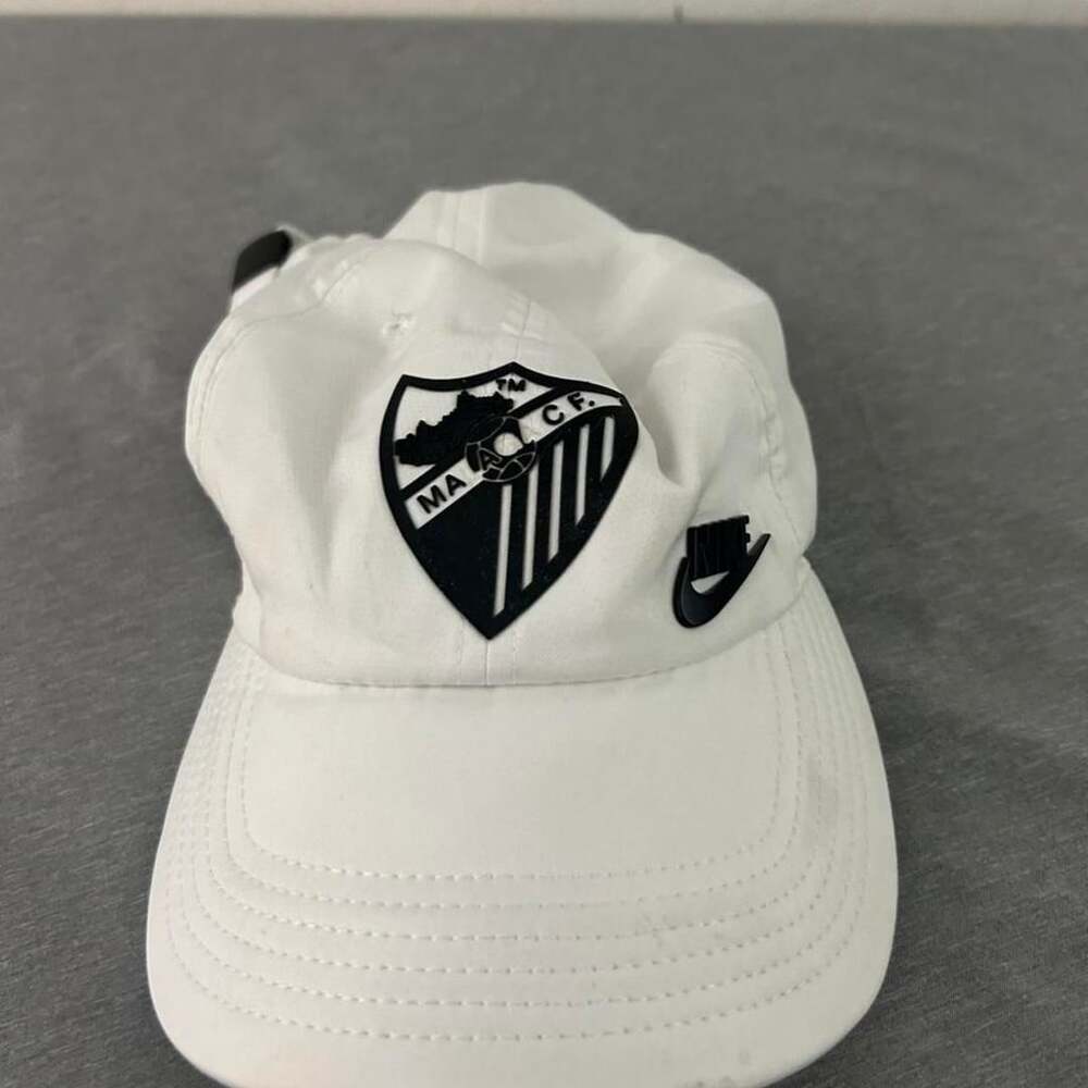 Nike Heritage86 Malaga C.F. Hat One Size White Soccer Cap